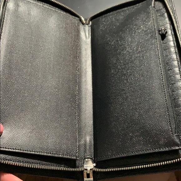 Saint Laurent Black Leather Wallet - Picture 5 of 5